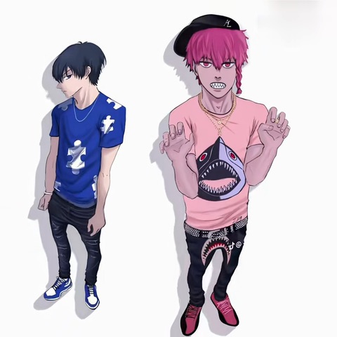 Side by side